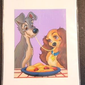 Bruce McGraw Graphics Disney Poster Print Lady and The Tramp 8x10